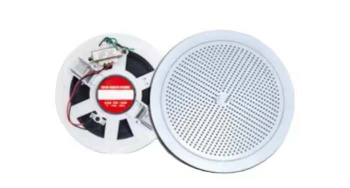 Loa trang bị loa toàn dải 5 inch với nón giấy, giúp tái tạo âm thanh rõ ràng và trung thực Loa trang bị loa toàn dải 5 inch với nón giấy, giúp tái tạo âm thanh rõ ràng và trung thực