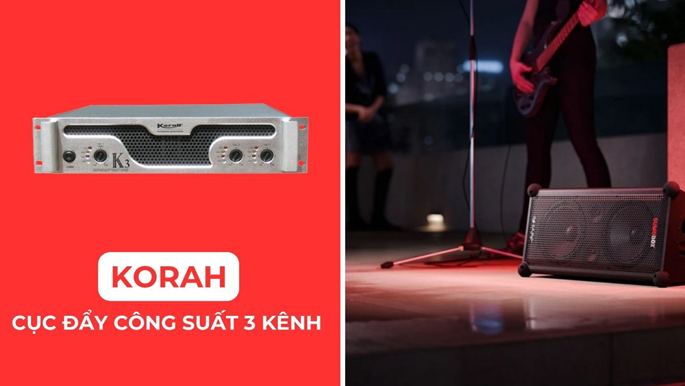 Cục đẩy 3 kênh Korah