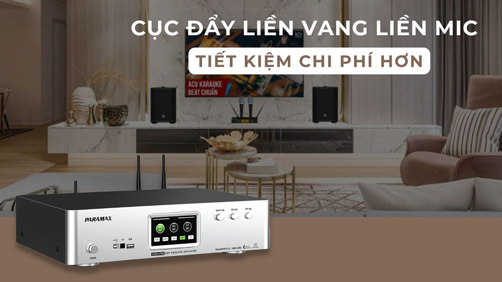 Đầu tư cục đẩy liền vang 3 trong 1 tiết kiệm chi phí hơn