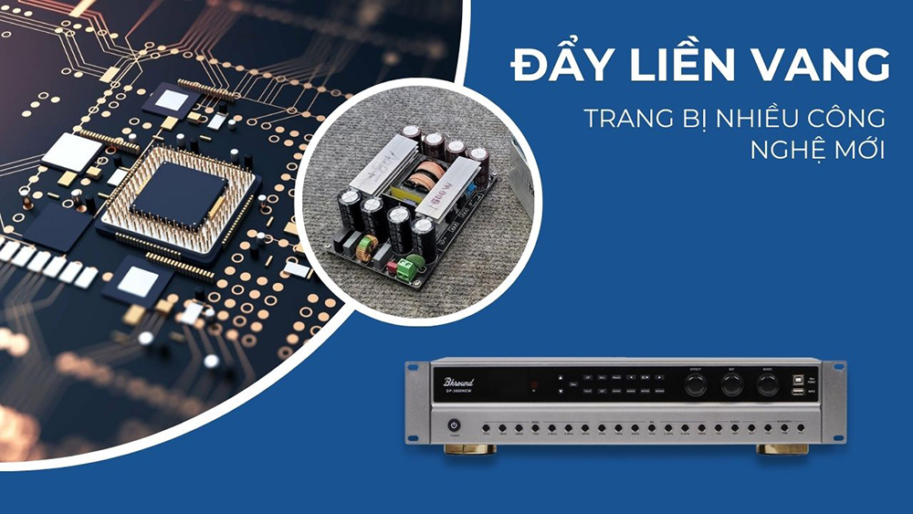 Đẩy liền vang trang bị nhiều tính năng, công nghệ mới