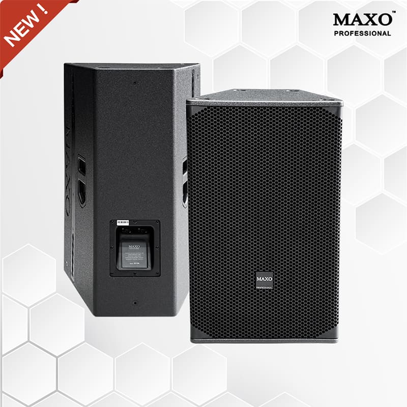Loa hỏa tiễn Maxo K212N Công suất mạnh mẽ với 3 loa 2 đường tiếng