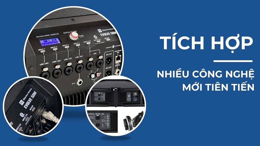 Tích hợp nhiều công nghệ mới tiên tiến hàng đầu hiện nay