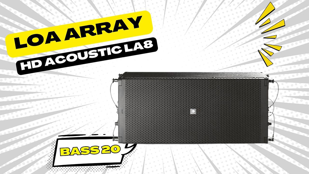 Loa array HD Acoustic LA8