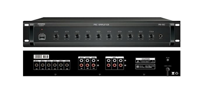 Bộ tiền khuếch đại PEDRO PR-110 tính năng hiện đại