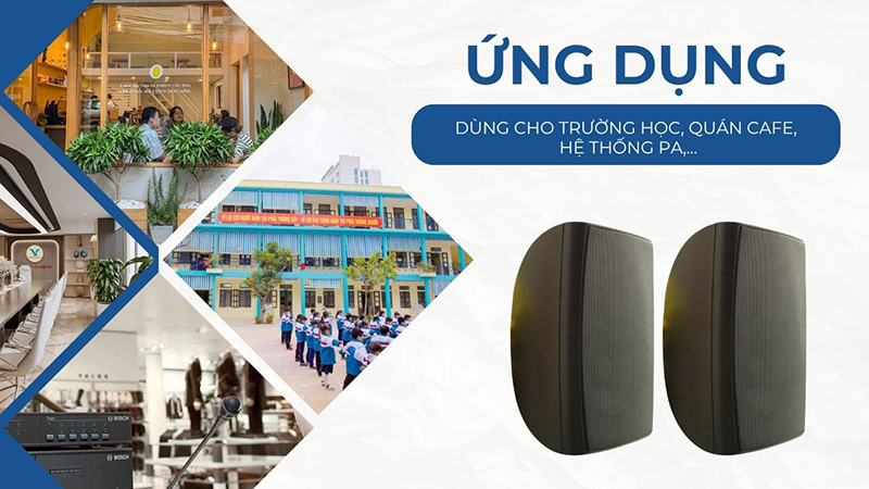 Loa HD DUR-30W dùng cho phòng họp, cafe, trường học,...