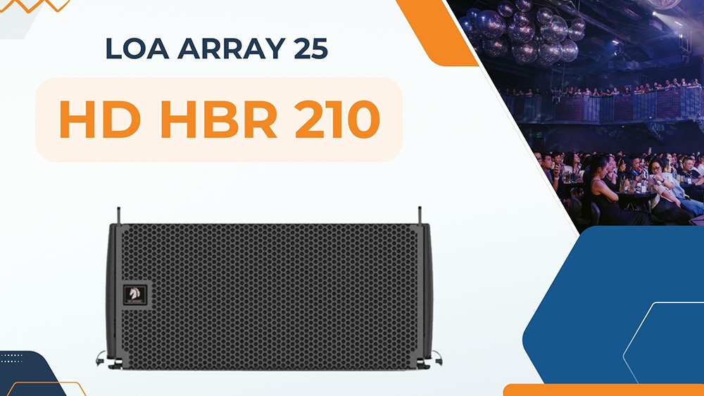 Loa array 25 HD HBR-210