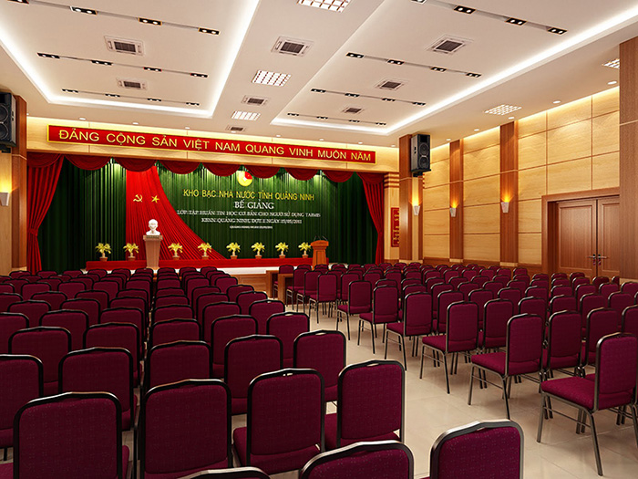 Cấu hình đa năng cho nhà văn hóa, trường học