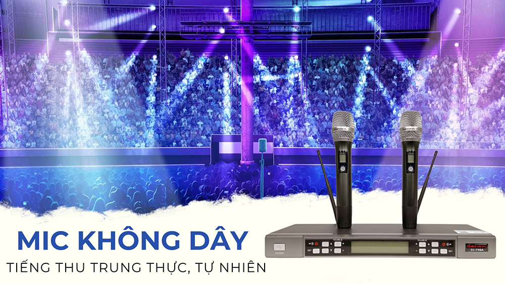 Chất lượng tiếng thu chân thực, tự nhiên