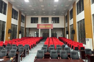 Dự án âm thanh hội trường tại Ủy ban nhân dân xã Đại Đình