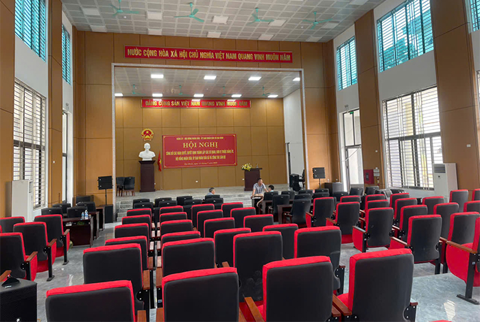 Không chỉ gắn tường, dự án còn ứng dụng nhiều thiết bị hiện đại khác
