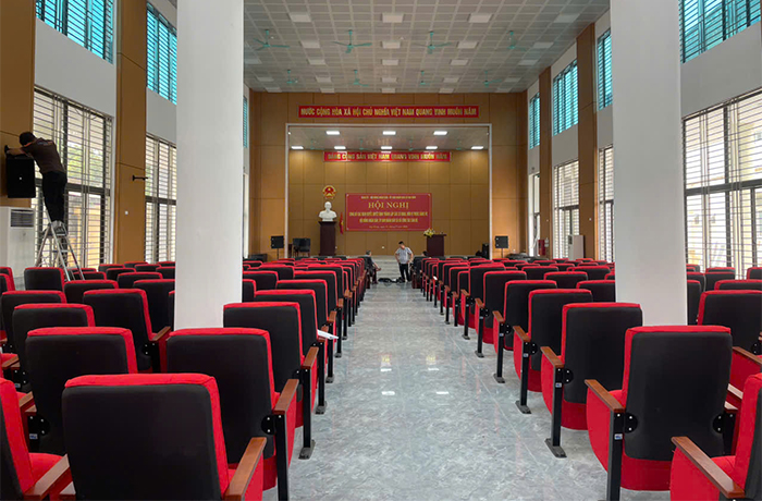 Dự án âm thanh hội trường tại Ủy ban nhân dân xã Đại Đình