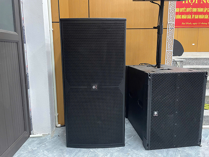 Loa hội trường và sub HD trong dự án cho âm thanh sống động