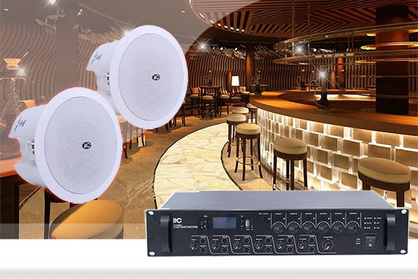 Cấu hình hệ thống âm thanh nhà hàng 6 phòng ăn