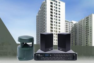 Cấu hình hệ thống âm thanh tòa nhà, chung cư có công viên
