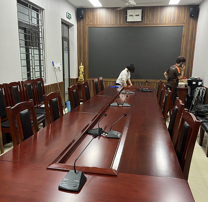 Dự án âm thanh phòng họp trực tuyến UBND Phường Ngô Quyền, Hải Phòng