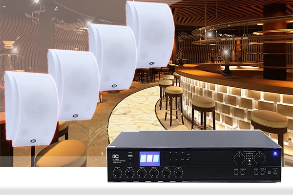 Hệ thống âm thanh nhà hàng cho 10 phòng lớn