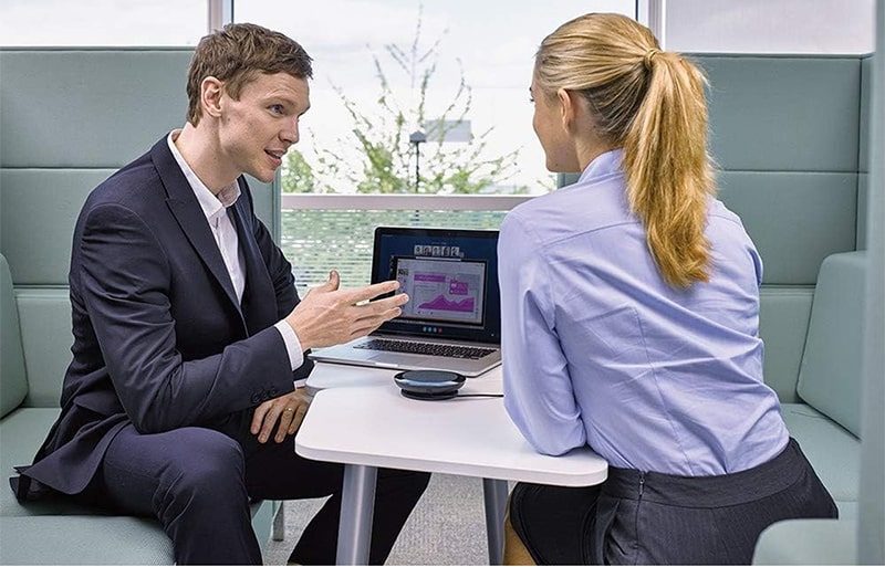 Micro để dạy học online Jabra SPEAK 410 Micro để dạy học online Jabra SPEAK 410