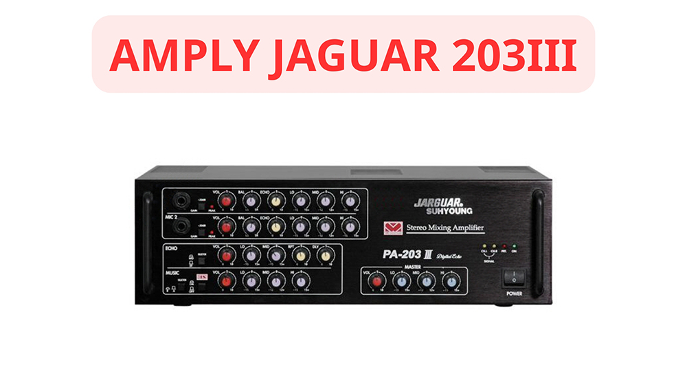 Amply Jaguar 203III 12 sò: Giá 4.700.000 đồng