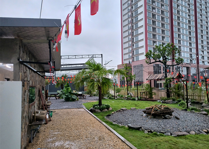 Dự án âm thanh sân vườn nghe nhạc Quán Cafe sân vườn Long Biên Dự án âm thanh sân vườn nghe nhạc Quán Cafe sân vườn Long Biên