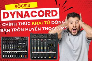 Dynacord chính thức dừng sản xuất dòng bàn trộn huyền thoại CMS!