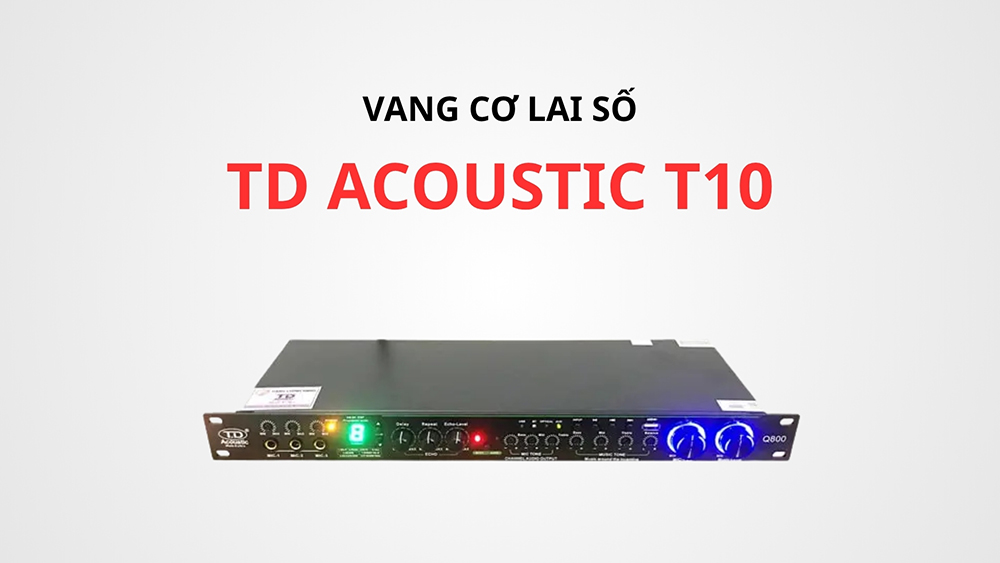 Vang cơ lai số TD Acoustic T10: Giá 1.900.000 đồng