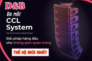D&B Audiotechnik ra mắt hệ thống Line Array Cardioid mới nhất