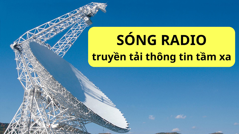 Sóng vô tuyến cũng được dùng để truyền tải thông tin tầm ngắn cũng như tầm xa