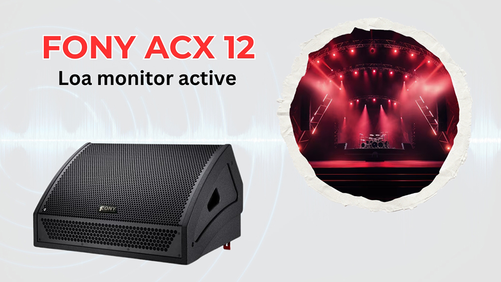 Loa monitor active tốt nhất Fony ACX 12: Giá 21.000.000 đồng Loa monitor active tốt nhất Fony ACX 12: Giá 21.000.000 đồng