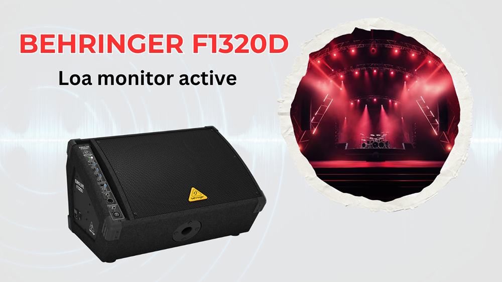 Loa monitor cao cấp Behringer F1320D: Giá 31.590.000 đồng Loa monitor cao cấp Behringer F1320D: Giá 31.590.000 đồng