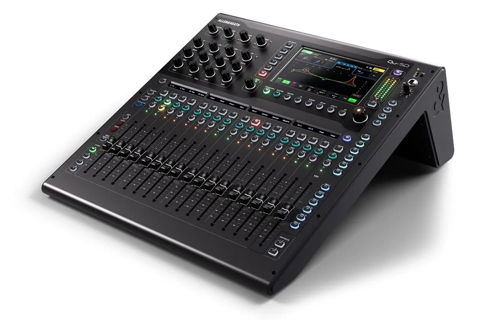 Bàn mixer Allen & Heath QU-5D: Thiết kế trực quan, khung máy chắc chắn và thao tác dễ dàng