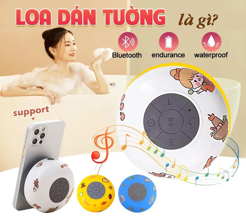 Loa dán tường cho phép bạn dán chúng lên tường mà không cần thêm phụ kiện