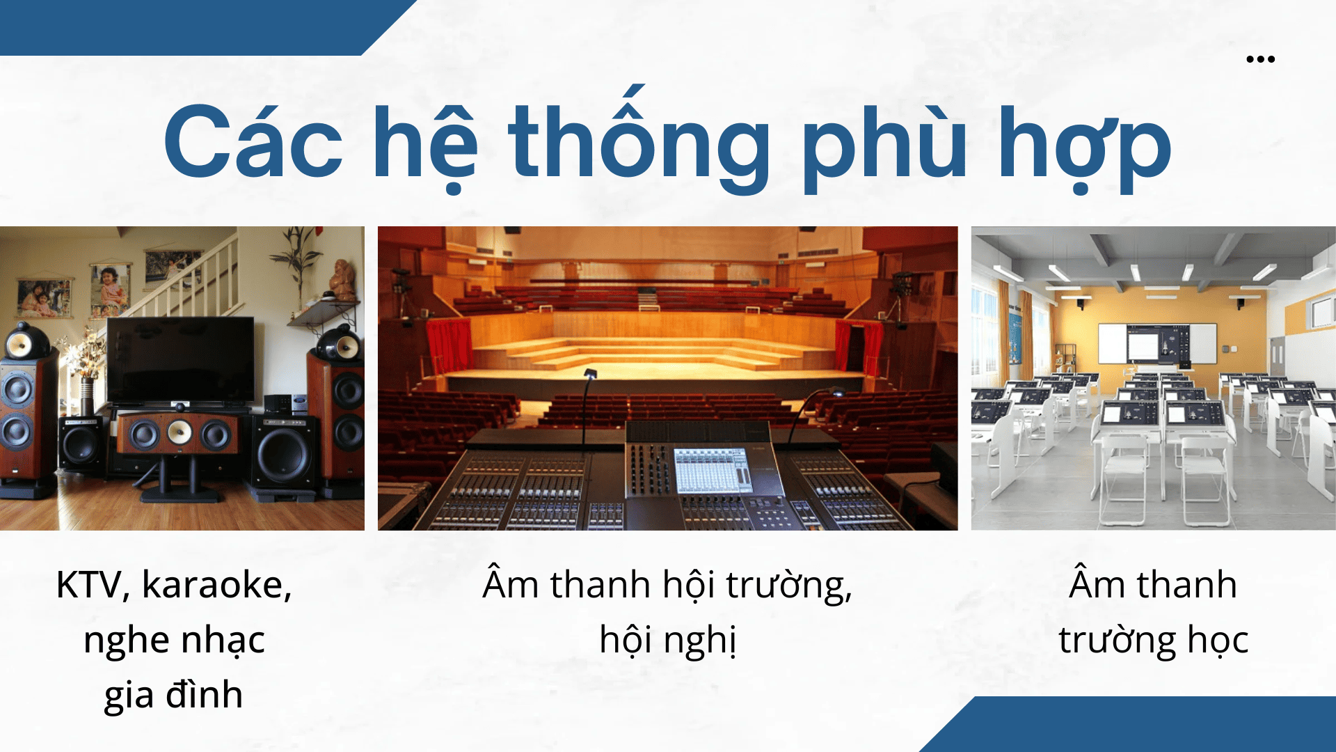 Đẩy 600W thường dùng cho các dàn karaoke gia đình, KTV, hội trường, hội nghị hay trường học quy mô nhỏ