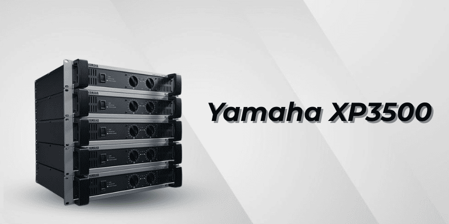 Cục đẩy công suất nhỏ Yamaha XP3500 có mức đầu ra 350W