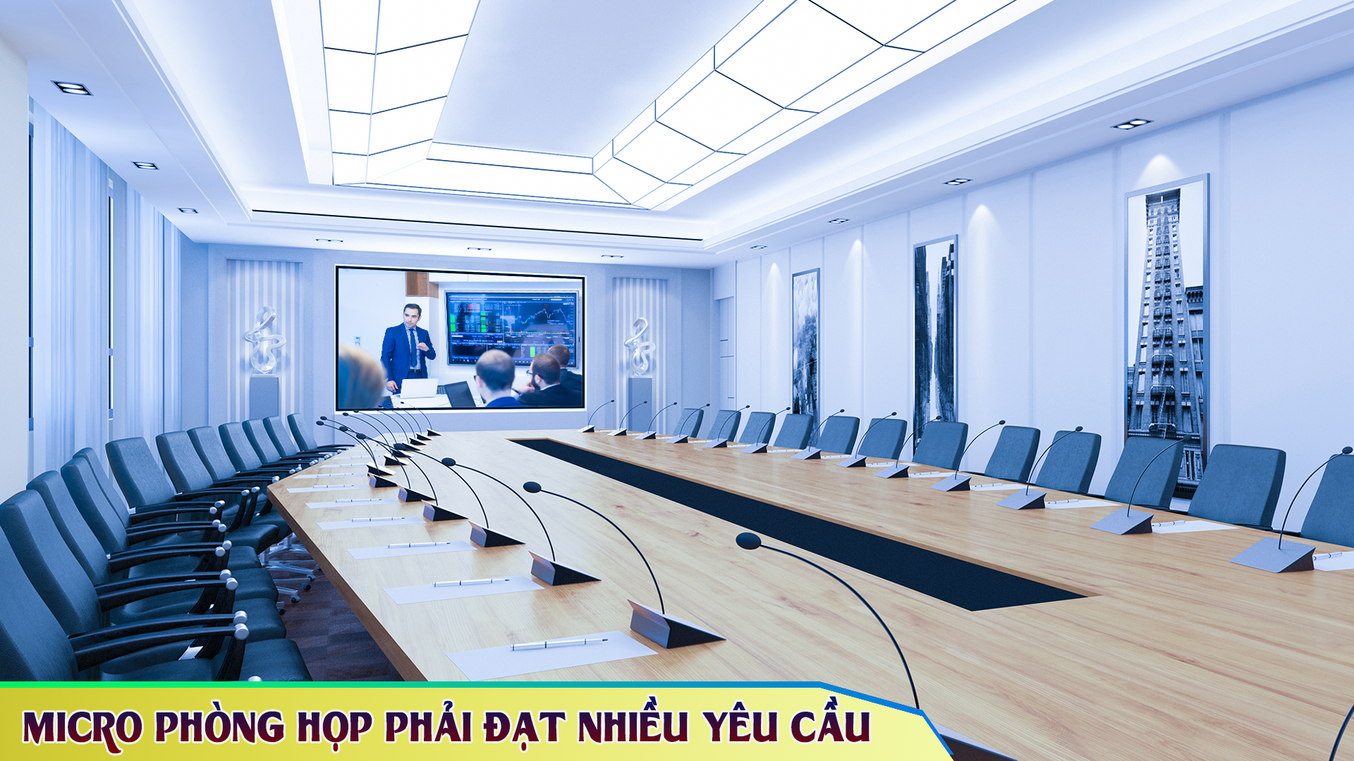 Micro phòng họp phải đạt nhiều yêu cầu. Micro phòng họp phải đạt nhiều yêu cầu.