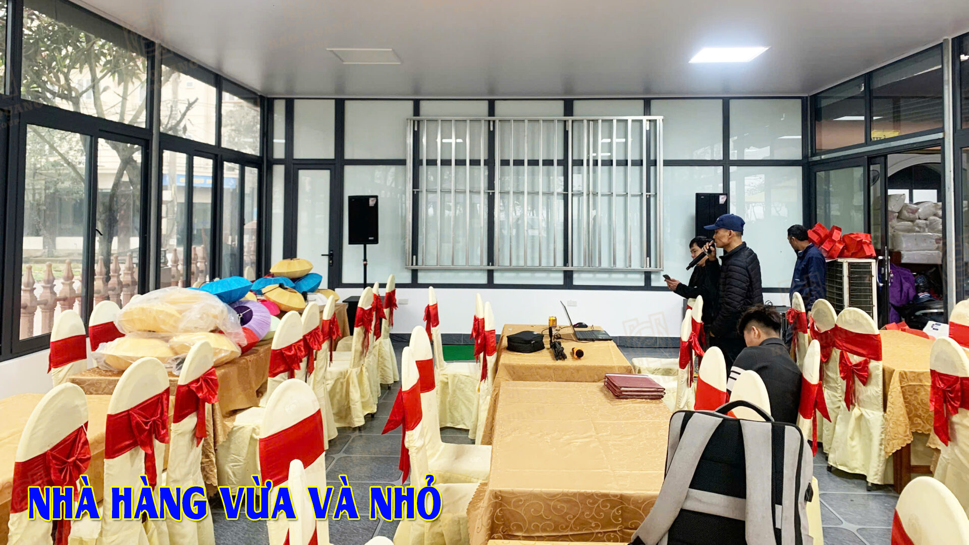 Nhà hàng vừa và nhỏ cũng rất cần đến hệ thống âm thanh chuyên nghiệp