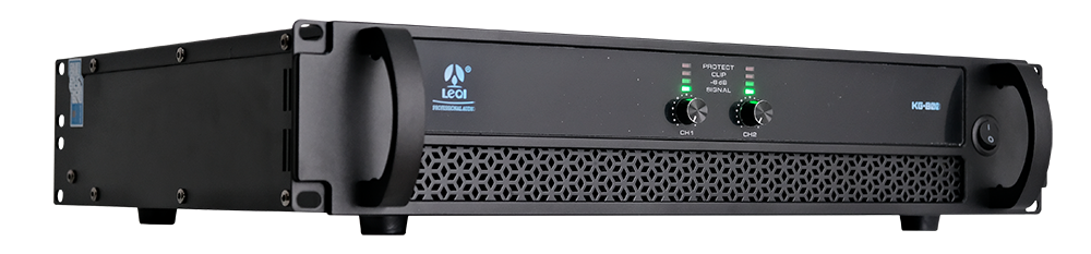 LEQI KG-800 có khe tản nhiệt kết hợp quạt đảm bảo đẩy không bị nóng khi vận hành