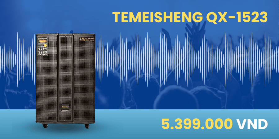 Loa kéo Temeisheng 4 tấc QX-1523: 5.399.000 đồng