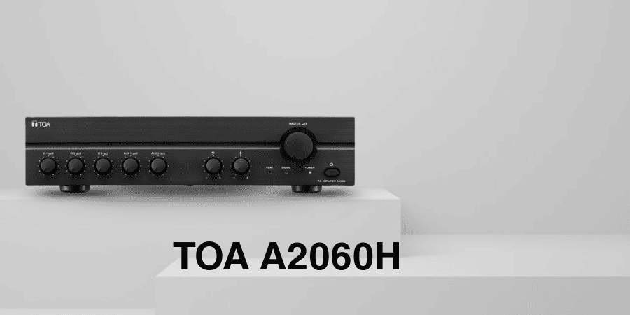 TOA A2060H là mẫu amply liền mixer rất thích hợp cho hệ thống âm thanh karaoke gia đình