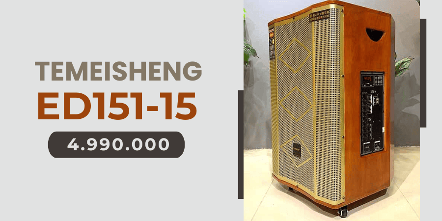 Loa Temeisheng 4 tấc ED151-15: 4.990.000 đồng