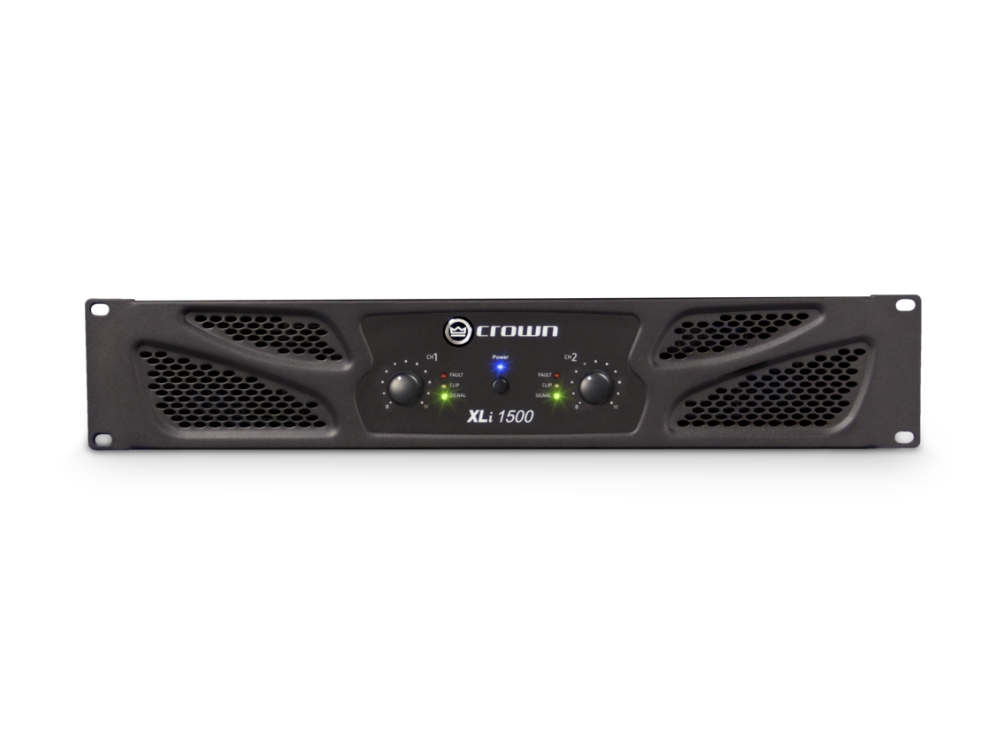 Crown XLi 1500 sở hữu thiết kế dạng rack tiêu chuẩn