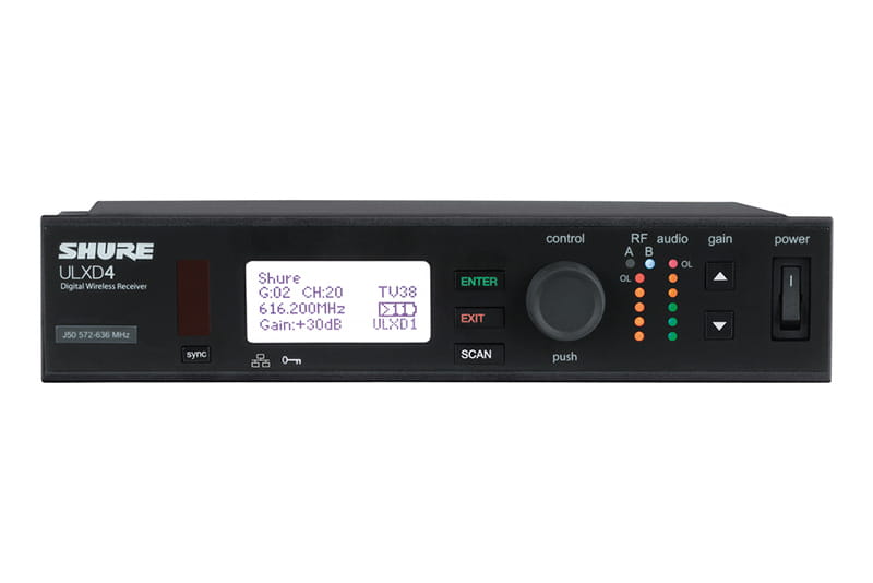 Đầu thu micro Shure ULXD4A