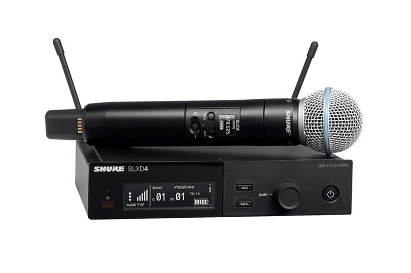 Micro Shure SLXD24A/B58