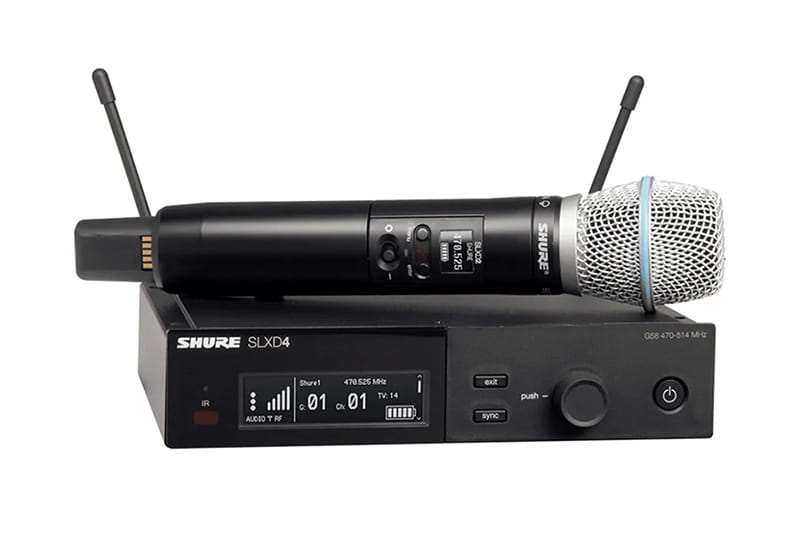 Micro Shure SLXD24A/B87A