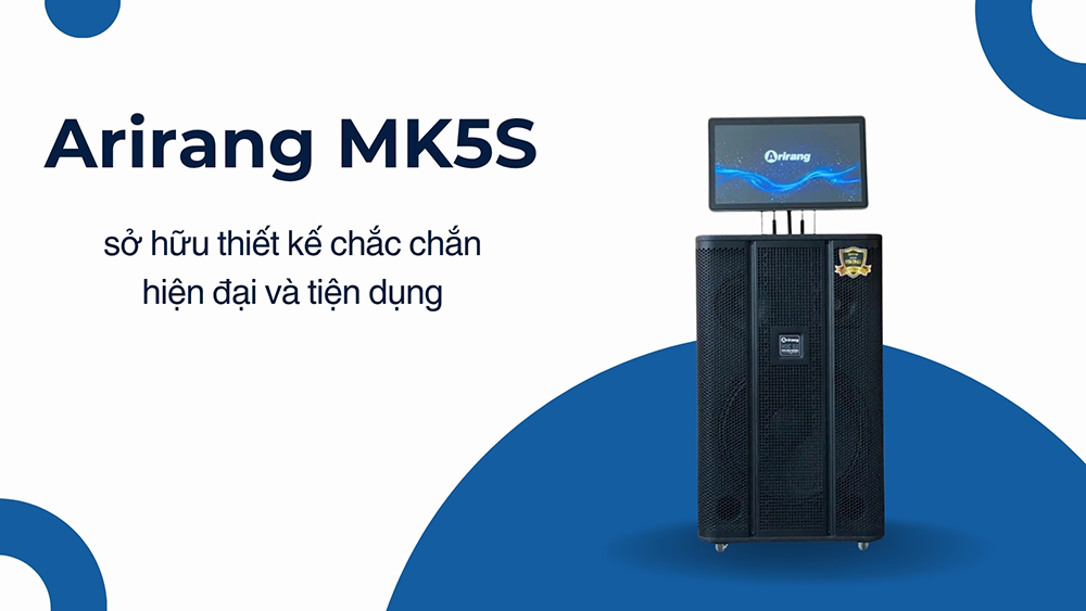 Arirang MK5S sở hữu thiết kế chắc chắn, hiện đại và tiện dụng Arirang MK5S sở hữu thiết kế chắc chắn, hiện đại và tiện dụng