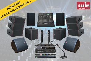 Cấu hình âm thanh hội trường SUIM 700 triệu