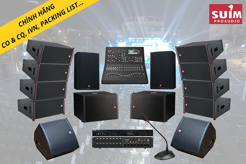 Cấu hình âm thanh hội trường SUIM