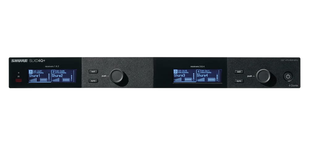 Ngoại hình Shure SLXD4QDAN+AZ=-H58 được hoàn thiện theo dạng rack tiêu chuẩn Ngoại hình Shure SLXD4QDAN+AZ=-H58 được hoàn thiện theo dạng rack tiêu chuẩn