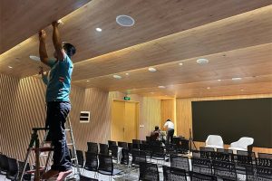 Dự án lắp đặt âm thanh tại Trung tâm sự kiện Lạc Long Quân