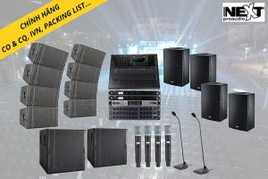 Hệ thống âm thanh hội trường NEXT 2 tỷ 500 triệu