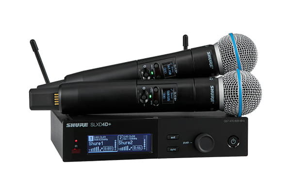 Micro Shure SLXD24D+A/B58-G66